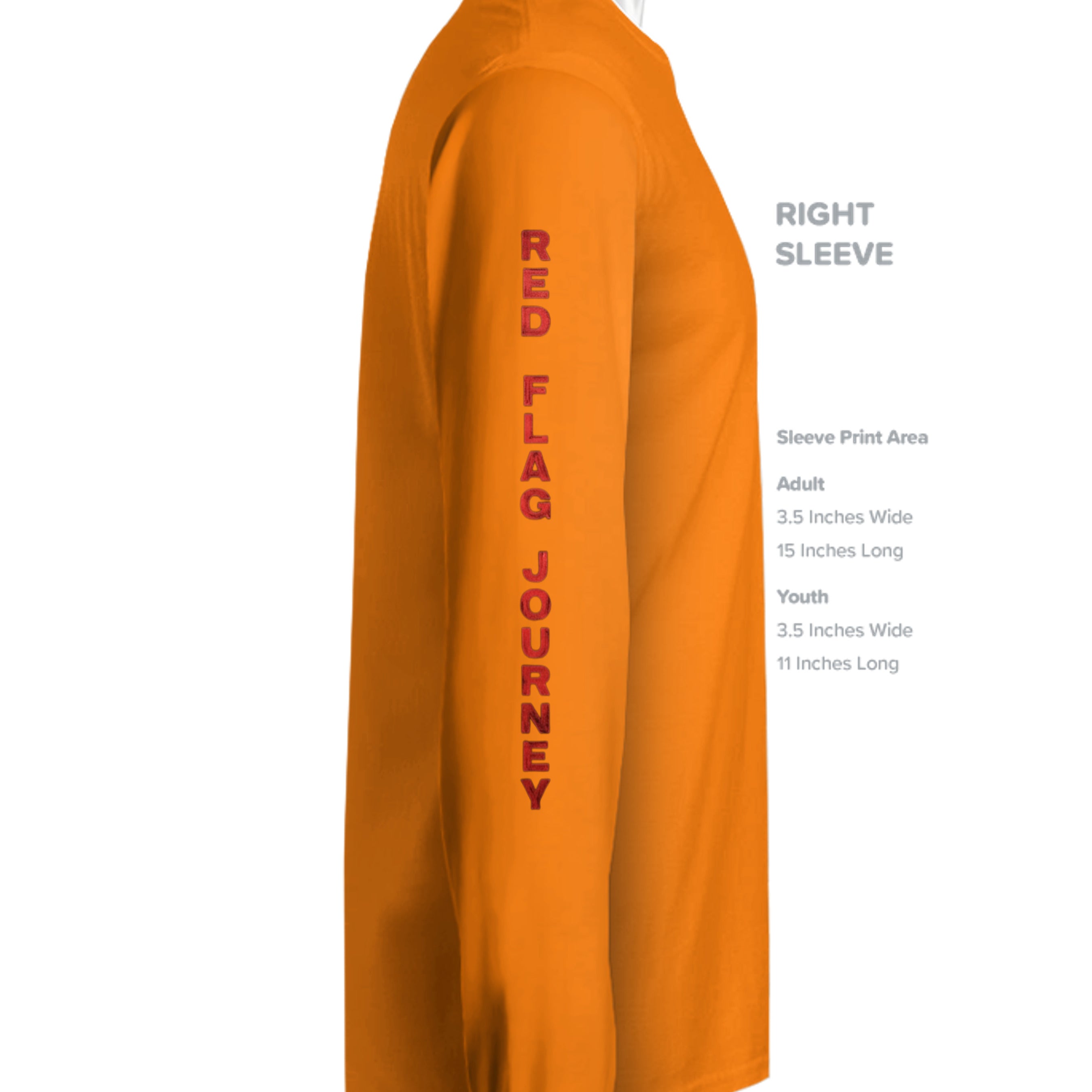 SAFETY ORANGE - N3165 - SLEEVE_RIGHT