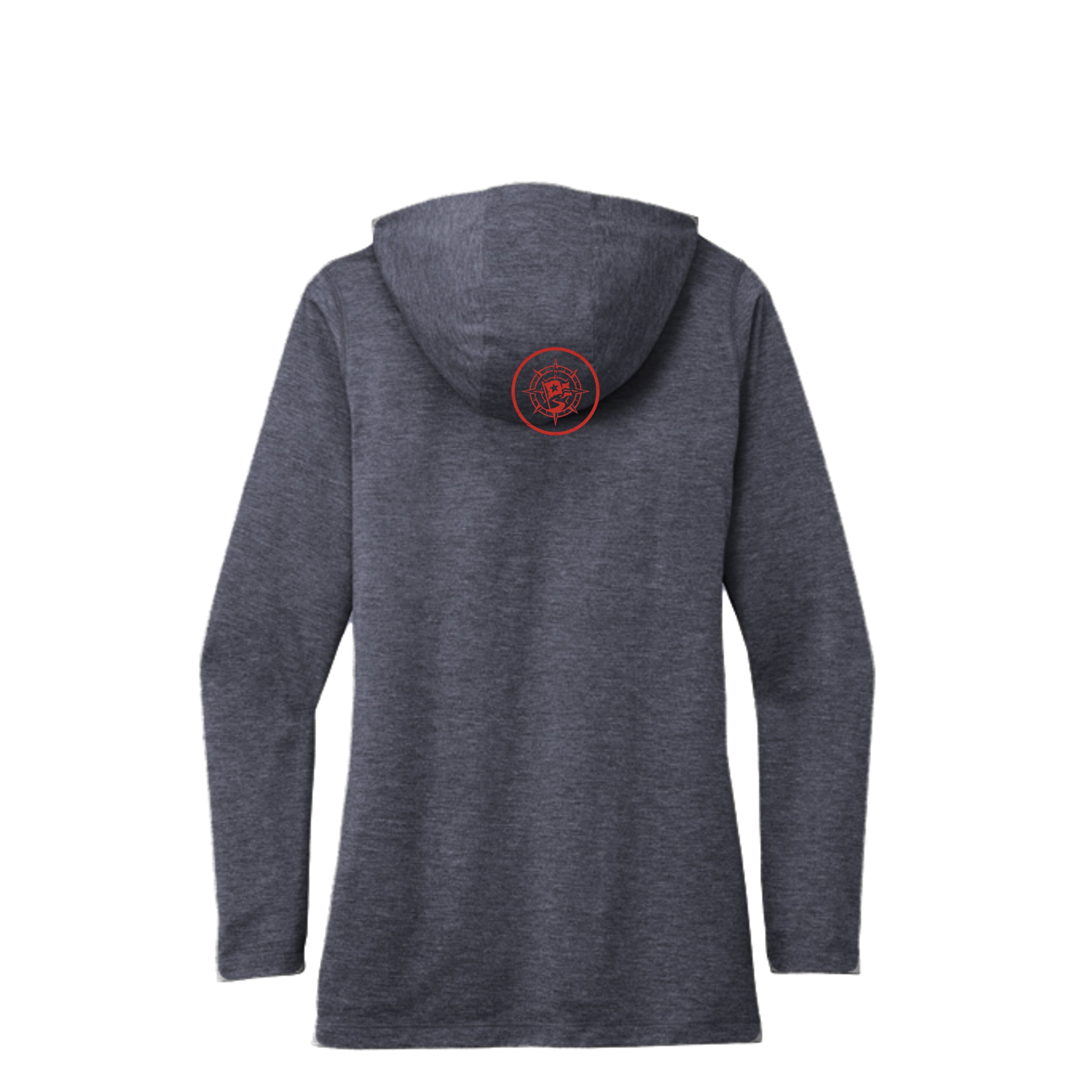 True Navy Hthr - LST406 - BACK