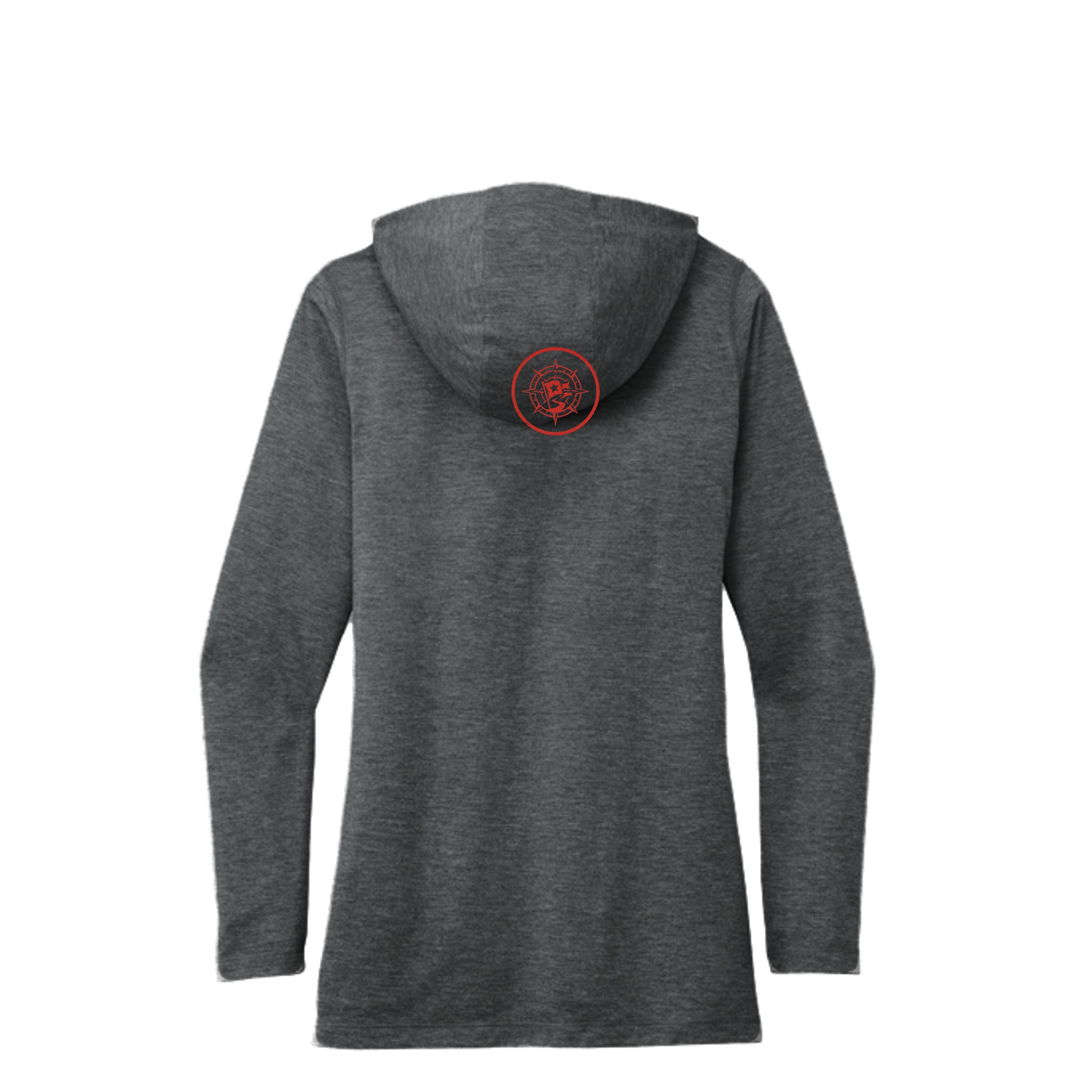 Dark Grey Hthr - LST406 - BACK