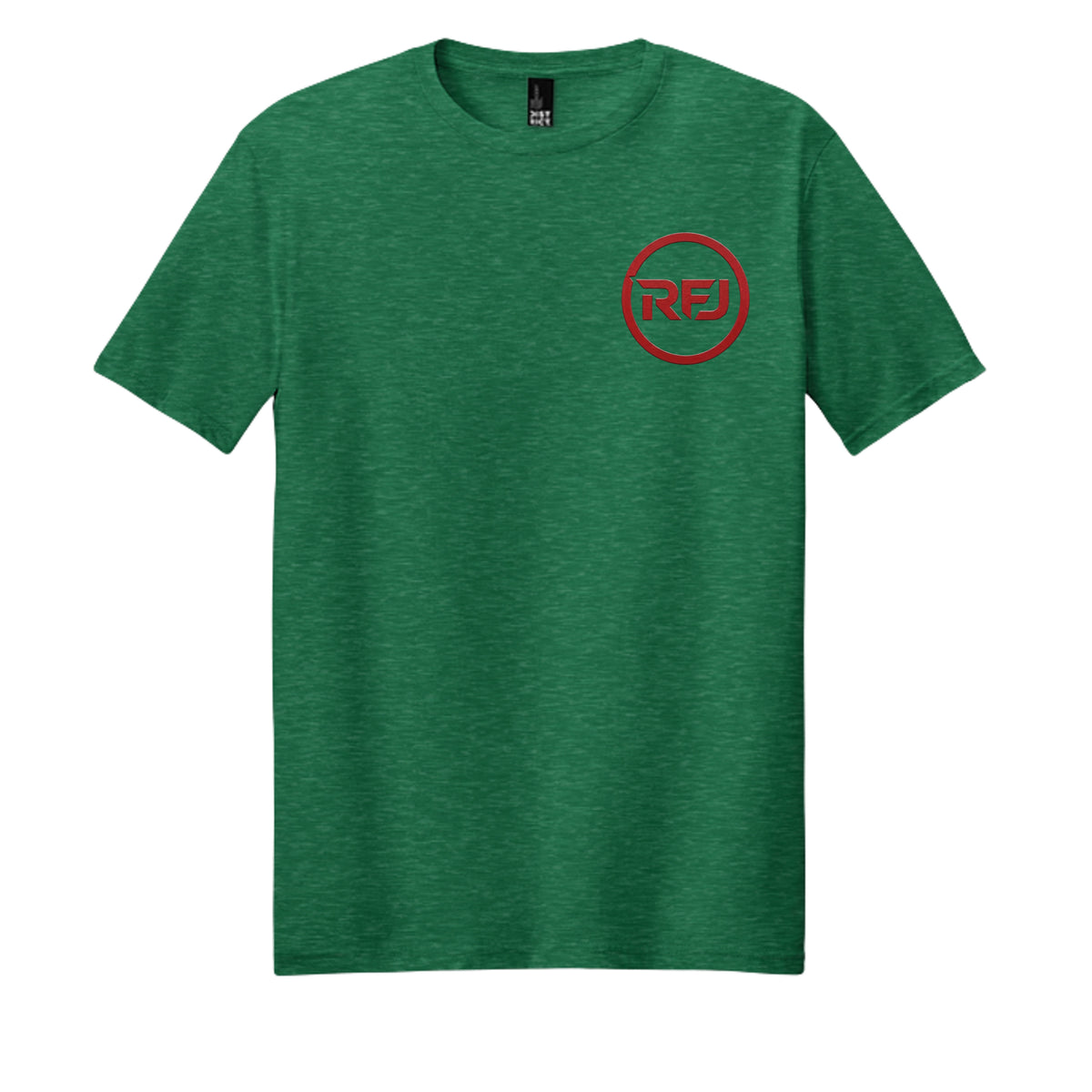 Heathered Kelly Green - DM108 - FRONT
