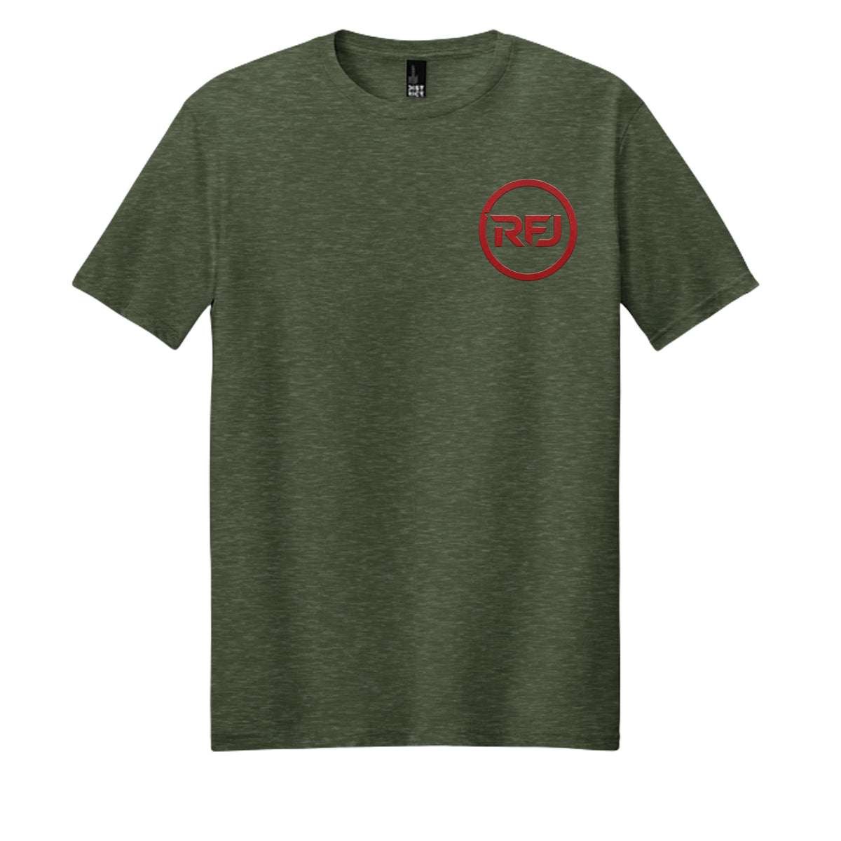 Heathered Forest Green - DM108 - FRONT